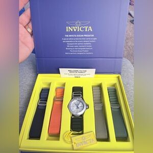 Invicta Ocean Predator Special Edition in Blue and Yellow